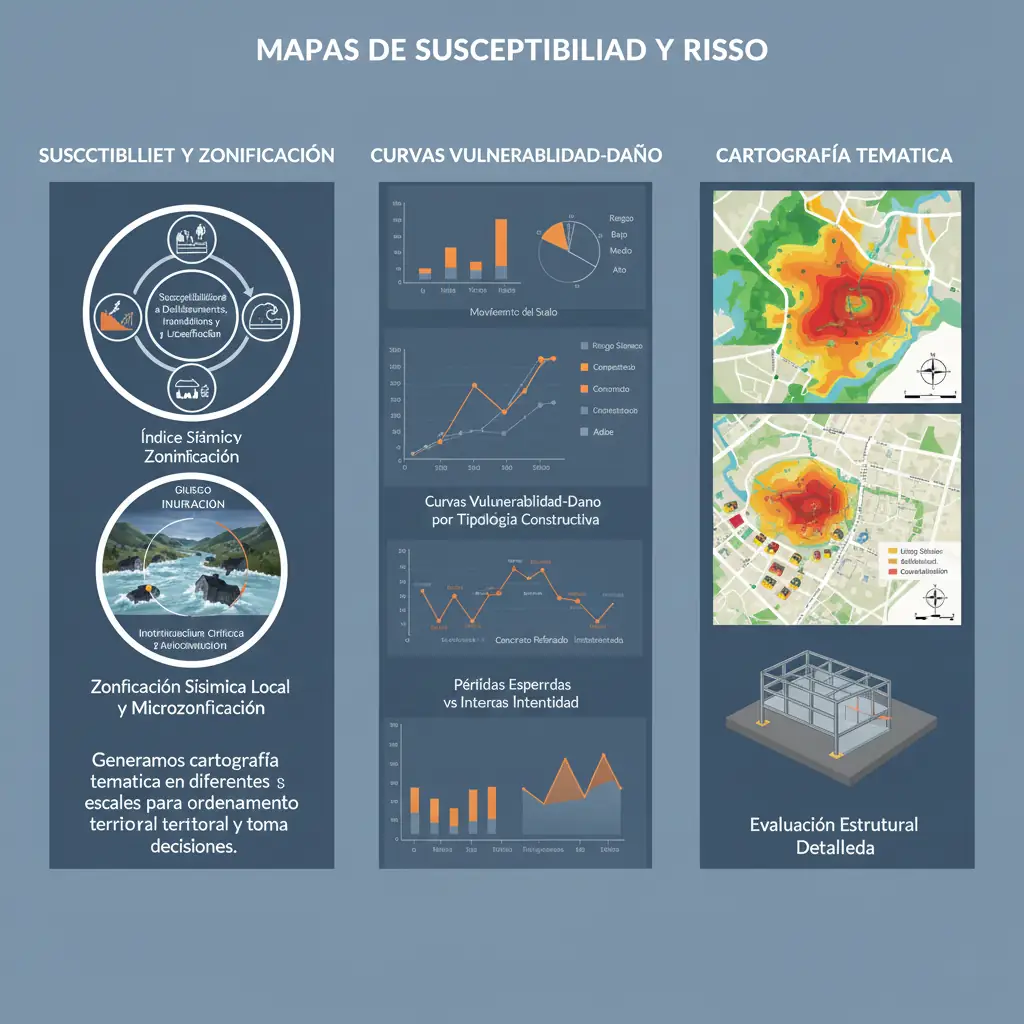 Mapas de susceptibilidad y riesgo para ordenamiento territorial, microzonificación y gestión preventiva en Bolivia